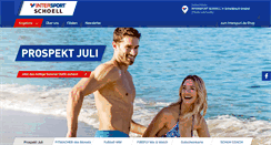 Desktop Screenshot of intersport-schoell.de